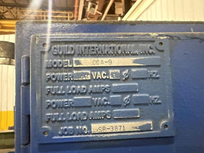 10" WIDE GUILD MODEL #CCA-9 STRIP COIL ACCUMULATOR: YOBRO #25250