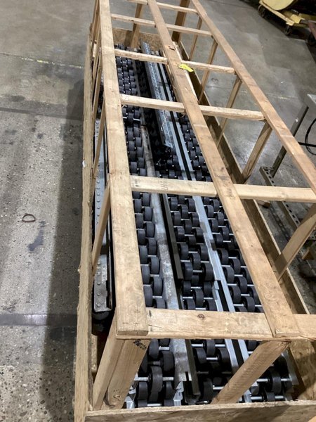 LOT of MALLARD Pallet Flow Conveyor Channels CR125BSPL-120-36104 USED