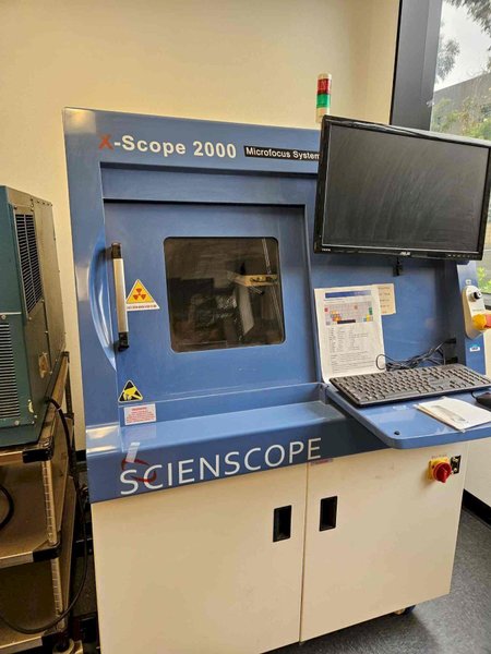 Scienscope X-Scope 2000 Microfocus System for X-Ray Inspection, 2018