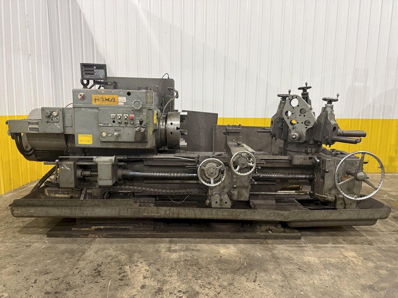 3A WARNER &amp; SWASEY MODEL #3A-3500 SQUARE HAED SADDLE TYPE TURRET LATHE: YOBRO #25770