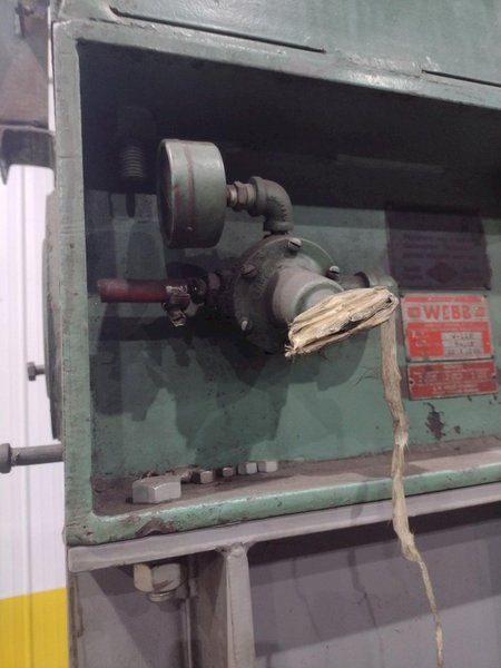 10&#039; X 10 GAUGE WEBB MODEL HMC-B/J128 SEAM WELDER: STOCK #22317