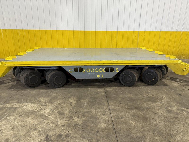 200,000 LBS x 144" x 78" LORDSTOWN HEAVY DUTY ROLLING TRANSFER CART: YOBRO #23995