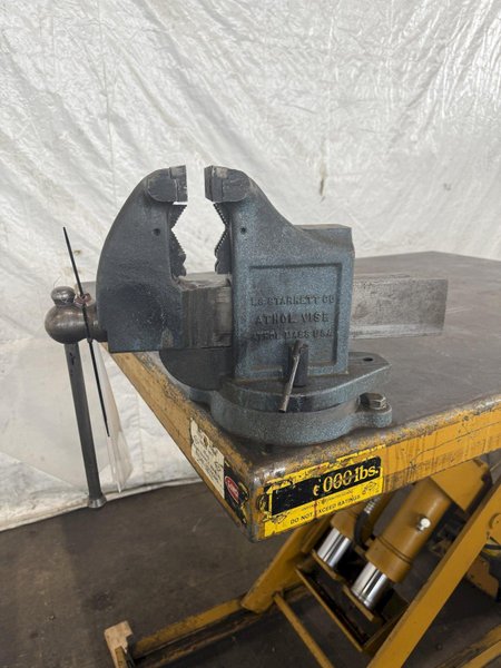 6,000 LB X 48" X 64" ECOA MODEL HLT HYDRAULIC LIFT TABLE. STOCK # 1009124.