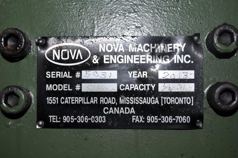 10&quot; Nova Hydraulic Bar Shear