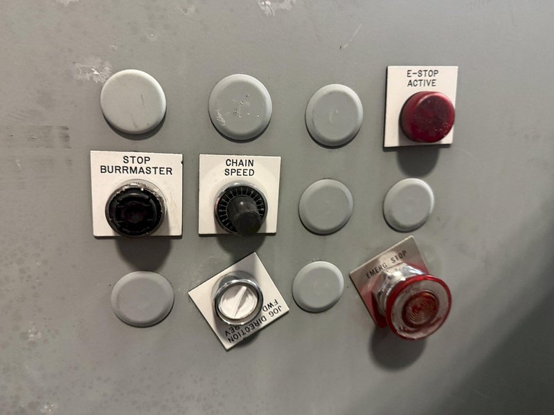 40" KENT BURRMASTER MODEL #BM05-040R-X TUBE END DEBURRING BRUSH MACHINE: YOBRO #24331