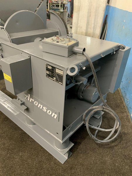 2500 LBS ARONSON MODEL # HD25FB4 WELDING POSITIONER: STOCK #80345