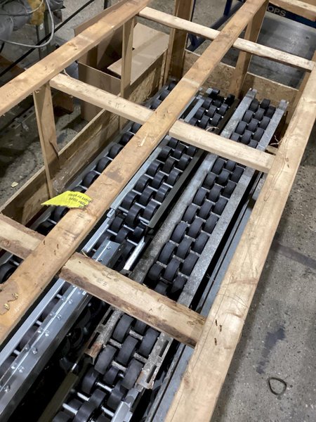 LOT of MALLARD Pallet Flow Conveyor Channels CR125BSPL-120-36104 USED