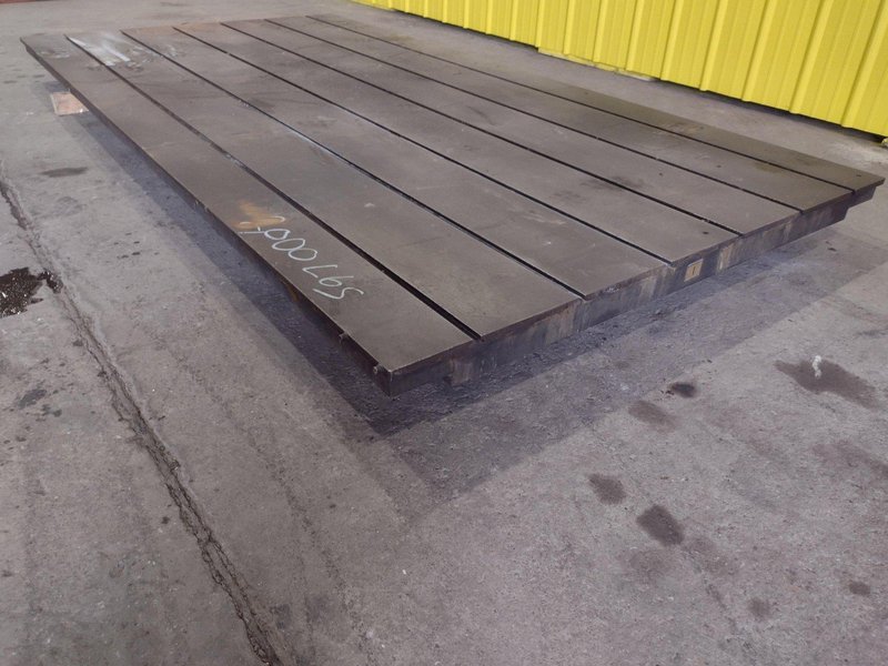 63&quot; x 122&quot; T-SLOTTED LAYOUT PLATE: STOCK #18316