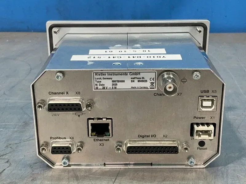 KISTLER MAXYMOS BL PROCESS MONITORING SYSTEM WITH 9323A FORCE SENSOR  -  5867B0000