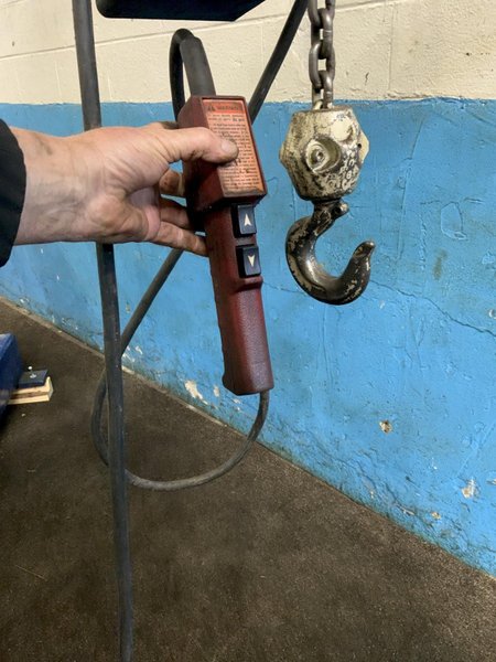 1 TON COFFING ELECTRIC CHAIN HOIST: STOCK #75535