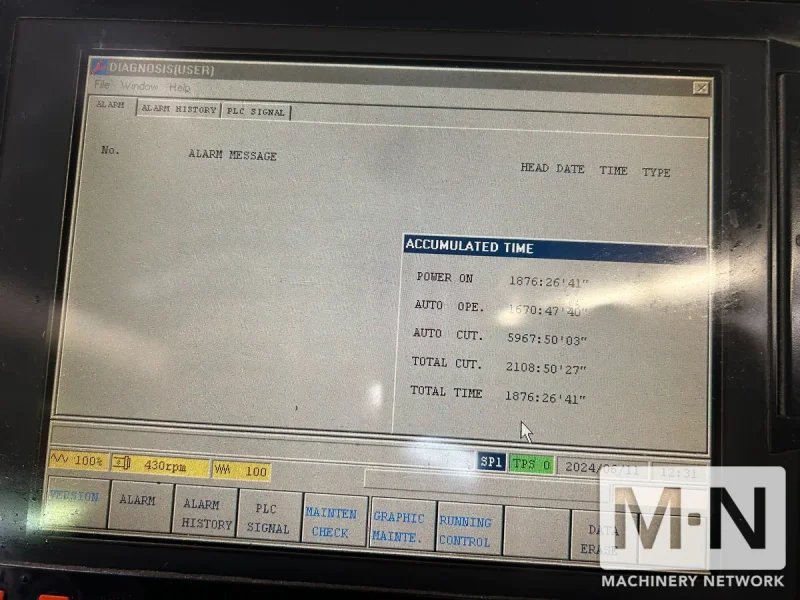 Mazak QTN-250MSY CNC Lathe, 2006