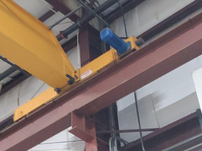 10 ton x 47&#039; ABBUS Bridge crane &amp; EMH hoist: YOBRO #24211