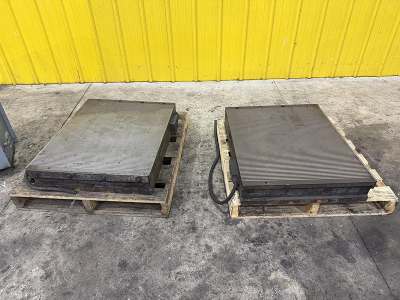 24" X 60" HANCHETT MODEL HH-2430 MAGNETIC GRINDER CHUCKS: YOBRO #24730