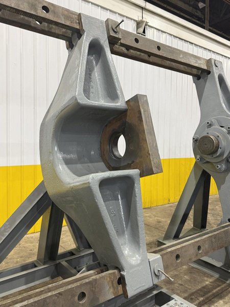 400 TON RODGERS  MODEL #1F400D-7214 HYDRAULIC HORIZONTAL INCLINED WHEEL PRESS: YOBRO 24526