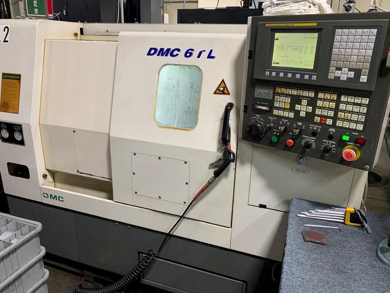 2007 DMC 6TL 2 AXIS CNC LATHE w/Fanuc Control, Tailstock, 6&quot; Chuck