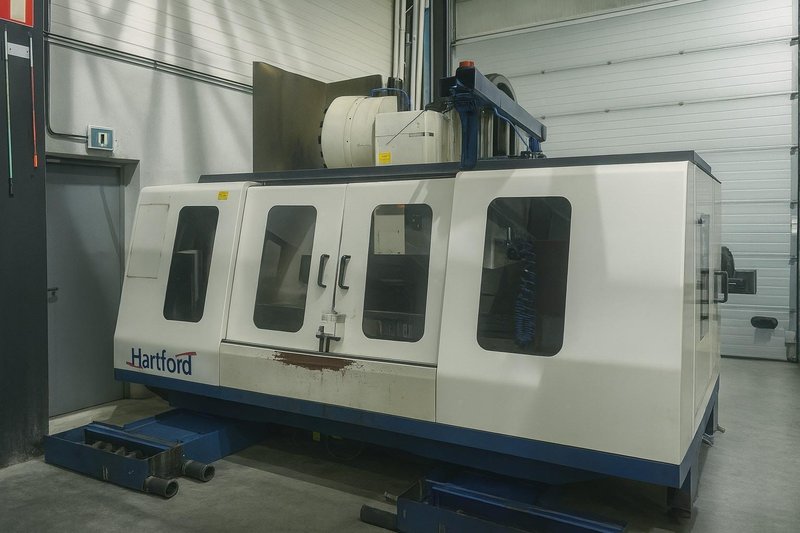 Hartford VMC1230A X: 1230 - Y: 610 - Z: 610mm