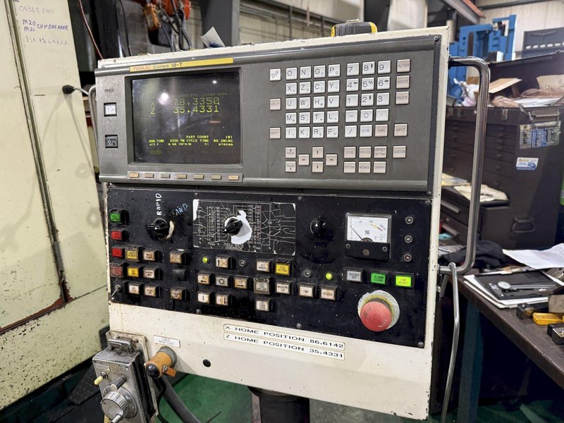 1999 Toshiba TUE-15 CNC Vertical Boring Mill For Sale