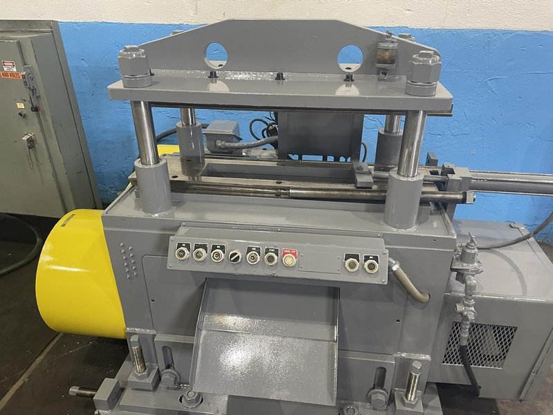 25 TON TISHKEN MODEL #CO-8-30-25 4 POST CUTOFF PRESS: STOCK #76699