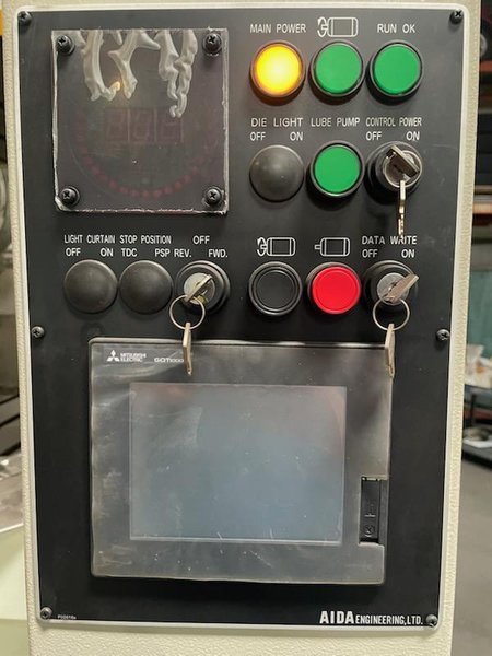 Aida NS2-3000(2) 3000 kN Straight Side Press, 2020-Heavy-Duty Stamping Press