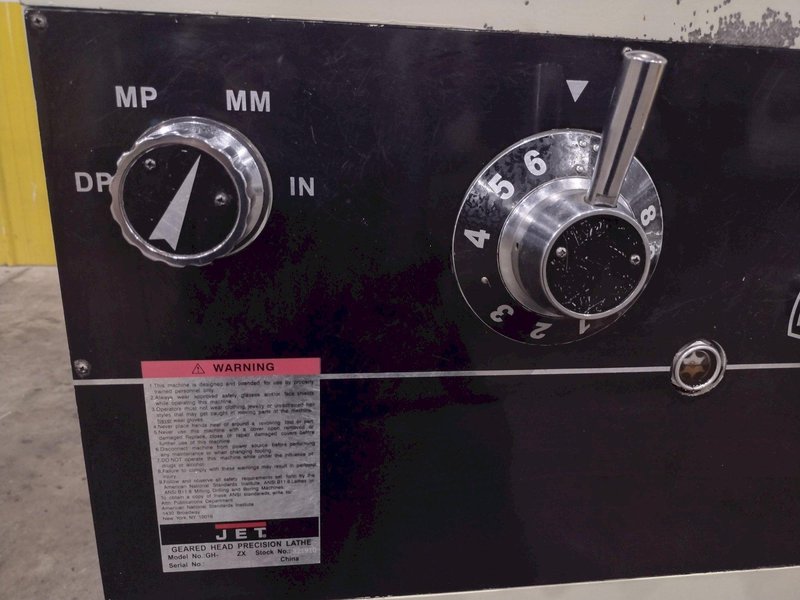 14” X 40” JET MODEL #GH1440 ZX  ENGINE LATHE : YOBRO #25666