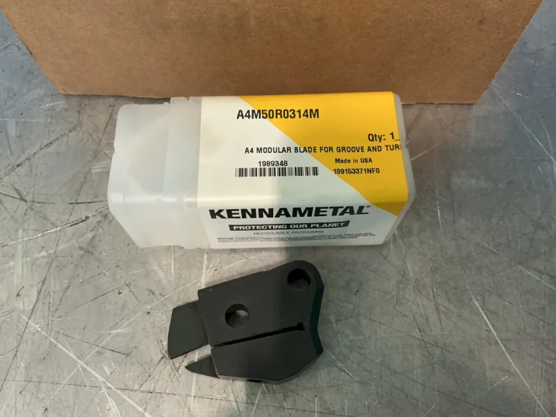 KENNAMETAL A4 MODULAR BLADES FOR GROOVE AND TURN  -  A4M50R0314M