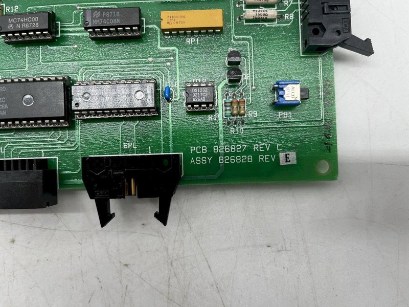 PCB 826827 REV C CINCINNATI INC ASSY 826828 REV E STOCK #15834