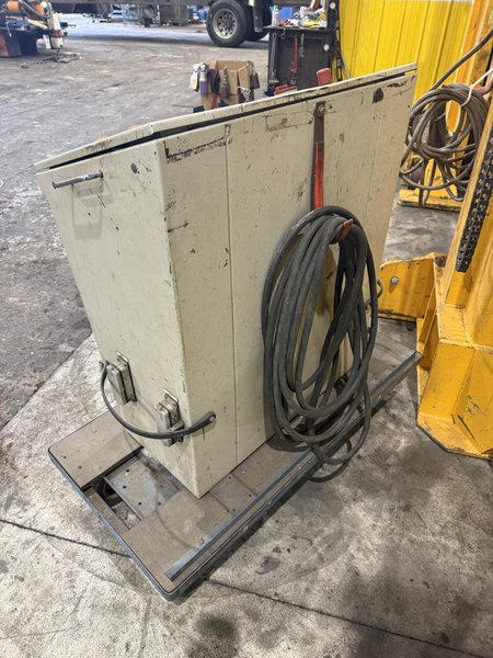 (4) 15 TON (120,000 LBS TOTAL) NEUERO / RAILQUIP MODEL #3275 HEAVY DUTY MOBILE JACK LIFTS: YOBRO #23869