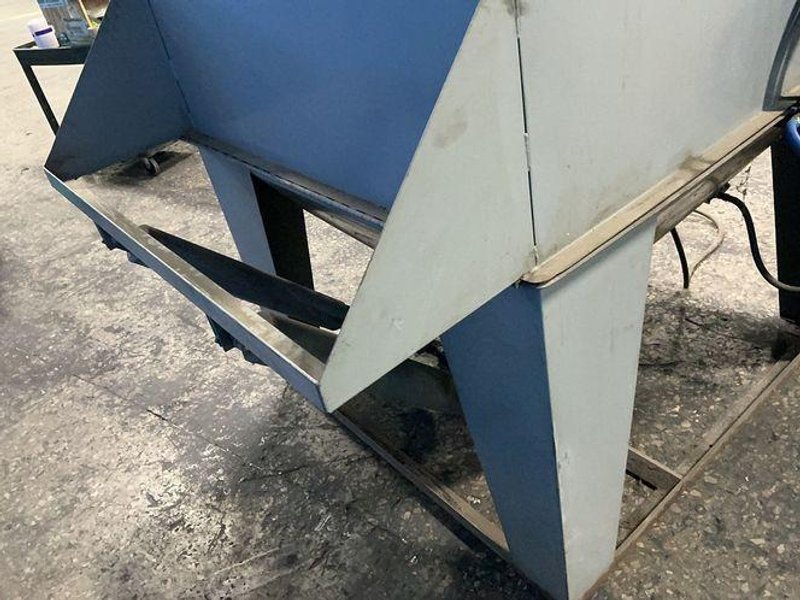ECONOLINE 48" X 48" X 42" CHAMBER ABRASIVE BLAST CABINET  -  48-48CB