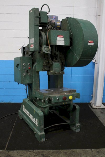 40 TON ROUSSELLE FLYWHEEL OBI PRESS: STOCK #75796