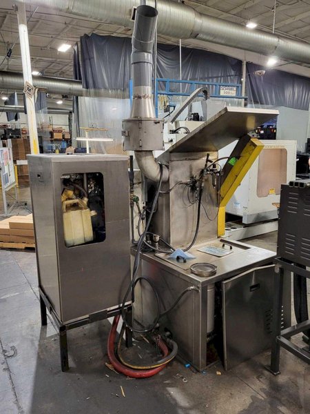 1 - PREOWNED RANSOHOFF STAINLESS STEEL PARTS WASHER, S/N: 4445