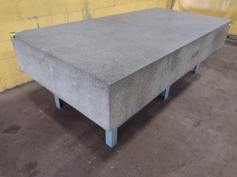 8&#039; X 4&#039; X 14&quot; CHALLENGE PRECISION LAYOUT INSPECTION GRANITE TABLE: STOCK #23799