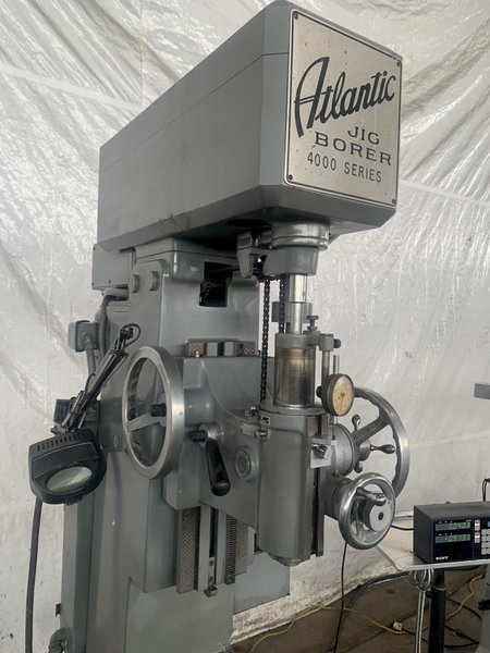ATLANTIC 4000 SERIES JIG BORER. STOCK # 0871924.