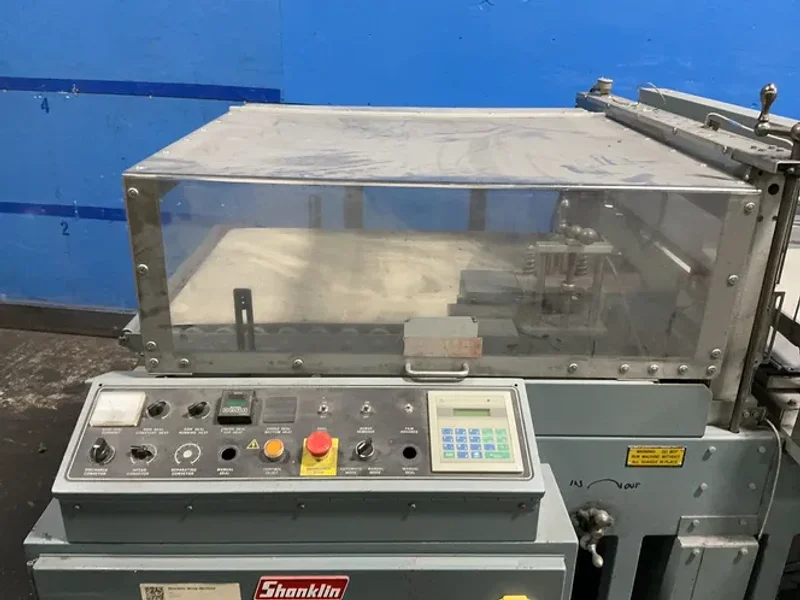 Shanklin 22.5” And 29” Conveyor Belts / 60 Psi Side Seal Shrink Wrapper - Cf-3