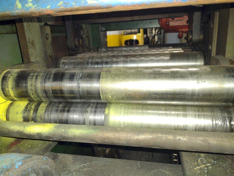 18" AMERICAN STEEL LINE COIL STRAIGHTENER LEVELER: YOBRO #25267