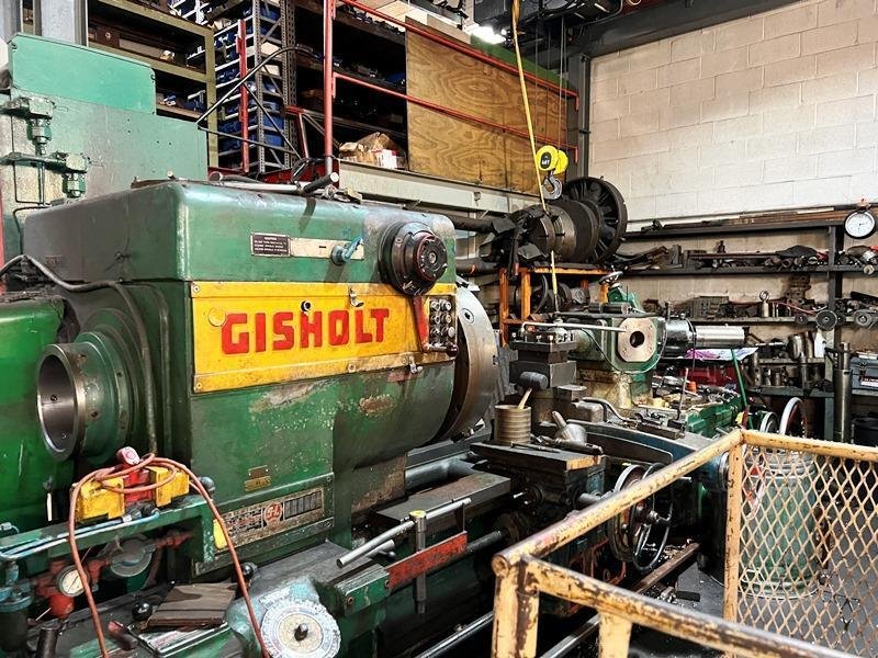 5L GISHOLT SADDLE TYPE TURRET LATHE
