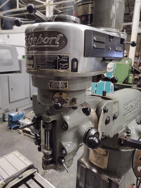Bridgeport Vertical Milling Machine