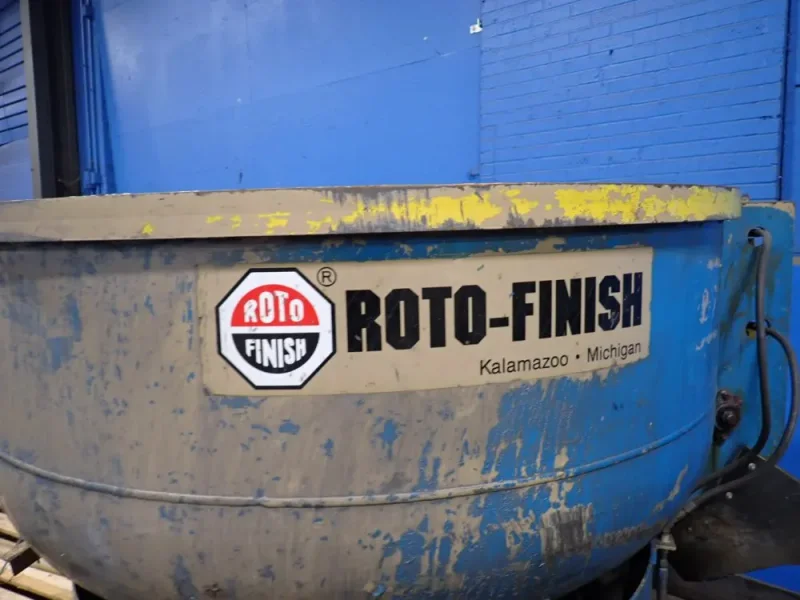 ROTO FINISH 60" SPIRATRON/VIBRATORY FINIHSING BOWL