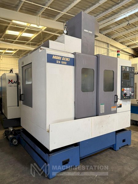 Mori Seiki SV-503/40 CNC Vertical Machining Center – 4th Axis Ready Mill