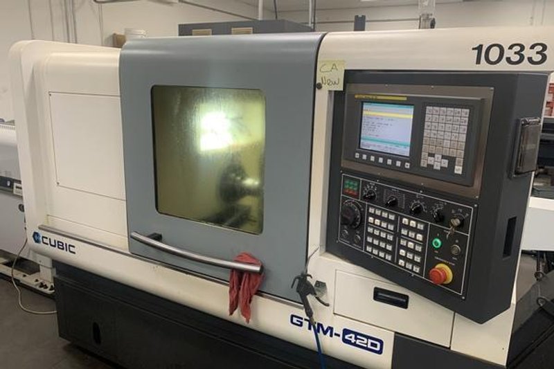 2016 CUBIC GTM-42D CNC LATHE