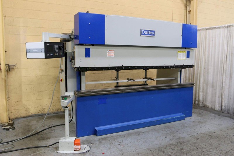 121 TON X 10' DARLEY MODEL EHP110-31/25 HYDRAULIC PRESS BRAKE: STOCK #70794