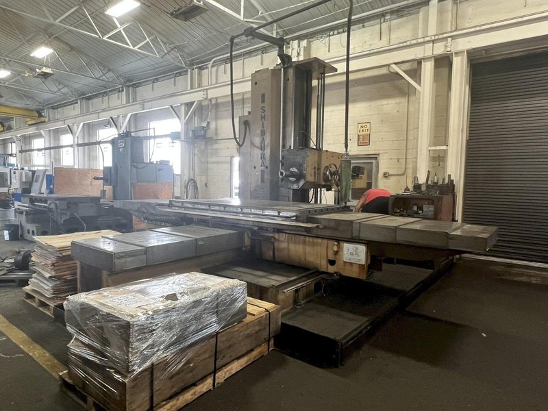 5&quot; SHIBAURA (TOSHIBA) MODEL #BFT-13 HORIZONTAL BORING MILL: STOCK #21783
