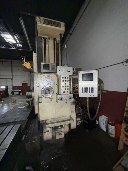 4" DEVLIEG 4K-96 HORIZONTAL BORING MILL. STOCK # 0113826