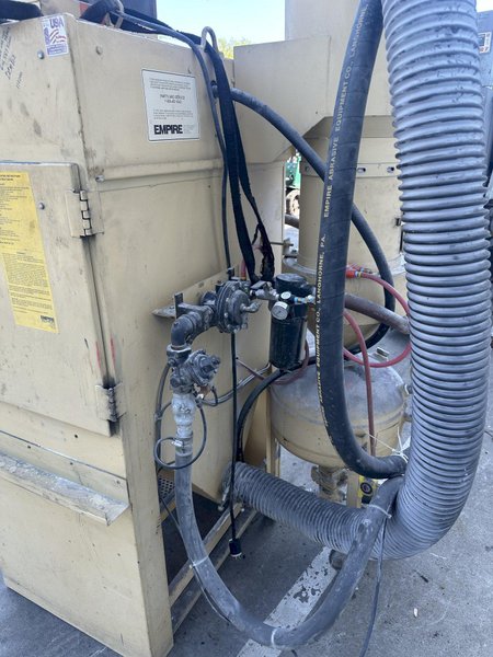 EMPIRE MODEL # EB 26&quot; X 36&quot; BLAST CABINET: STOCK #78177: STOCK #78196