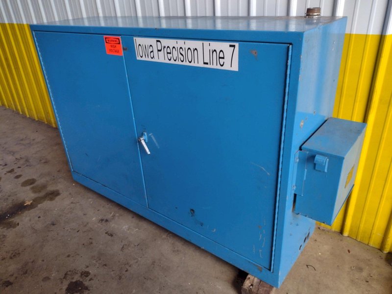 60" x 14 GA X 20,000 LB IOWA PRECISION MODEL #SLR6014-2.5 SLITTING CUT TO LENGTH COIL SLEAR LINE: YOBRO #26015