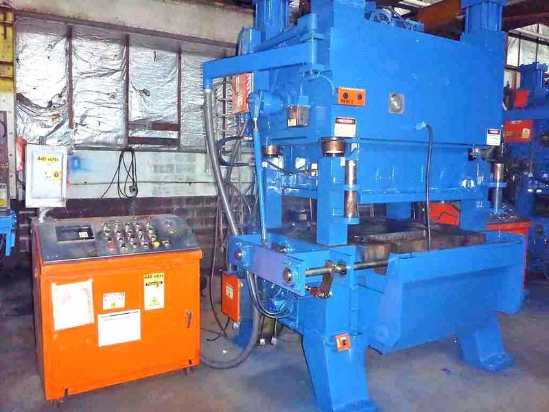 100 Ton Oak Fin Press Line