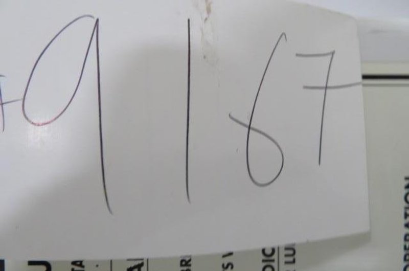 Gardner Denver Used EFE99A Air Cooled Compressor with Dryer, 75hp, 460V