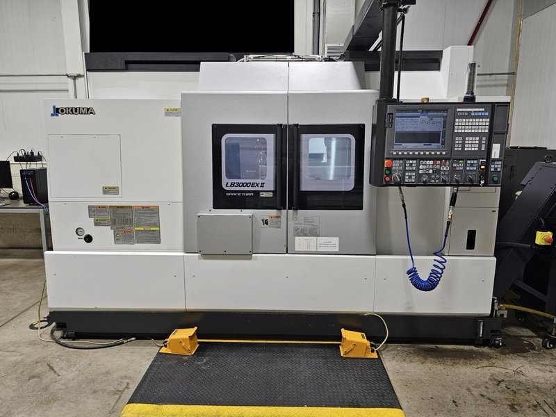 Okuma LB3000EX2-MYW 800 CNC Lathe, 2022 – Very Low Hours