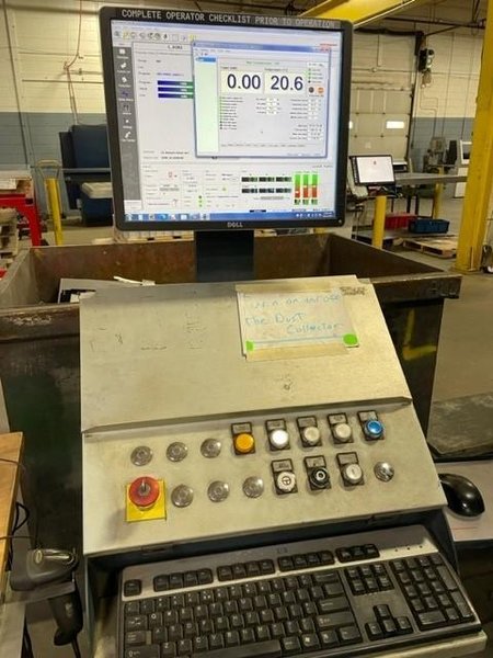 3000 WATT SALVAGNINI L3-30-SYS CNC FIBER LASER CUTTER