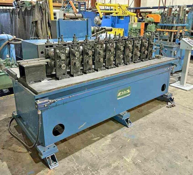 10 Stand 7.625" x 1.50" Tru-Tech Rollforming Line STOCK# 4300
