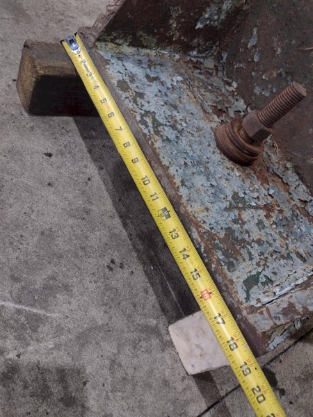 36&quot; 3 POINT ENGINE LATHE LARGE STEADY REST: STOCK #23368